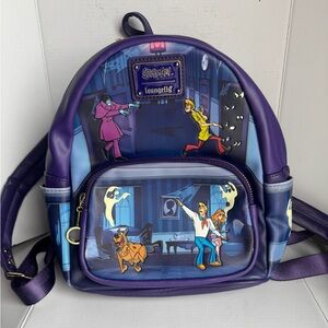Scooby Doo Loungefly Disney Mini Backpack Monster Chase Glow In The Dark
